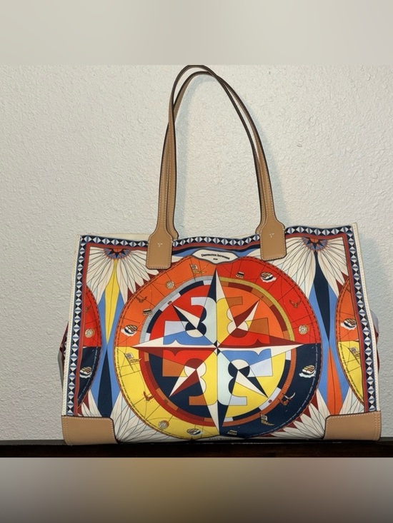 Tory Burch Handbags - Tory Burch ~ Ella Tote ~ "Destination Awaits 2021"